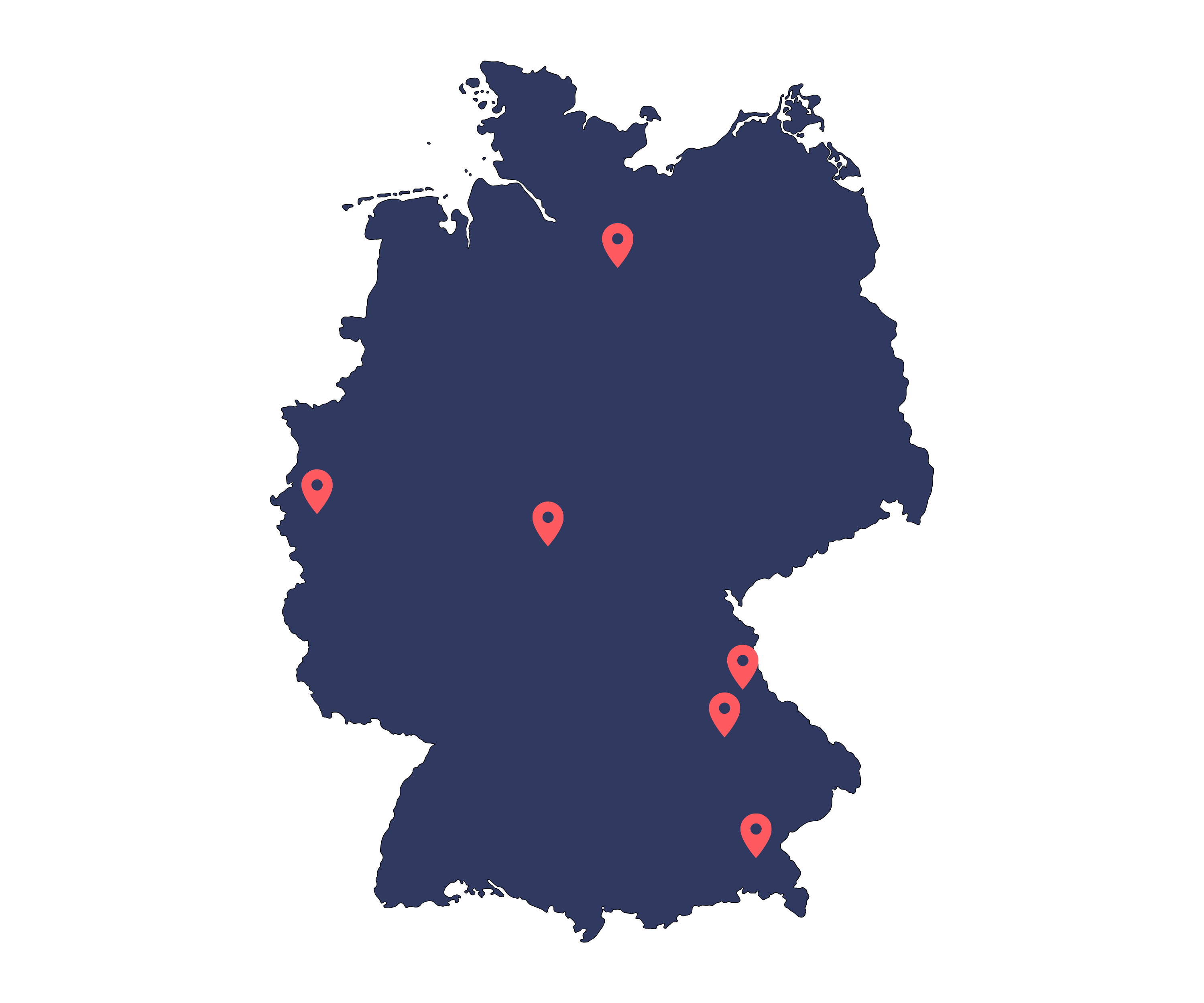 Standorte und Partnerwerkstätten von SZU Repair in Deutschland